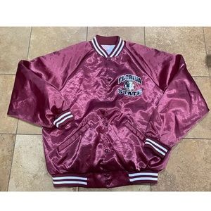 Florida State Seminoles Satin Bomber Jacket